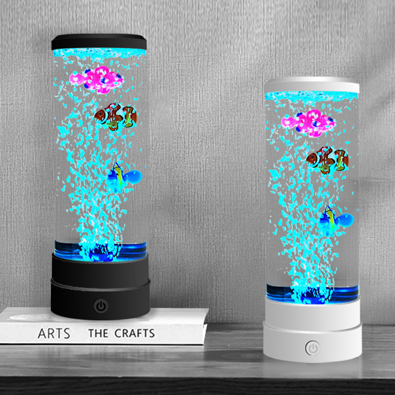 Lighting Decor Wedding - ปลา LED จำลองหลากสี สร้างบรรยากาศตกแต่งบ้าน พร้อมปลั๊ก USB
