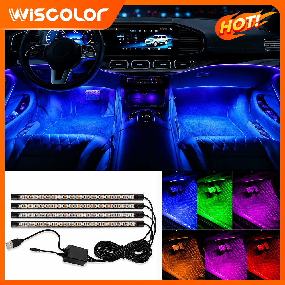 Ambient Lighting Decor For Room - ไฟ LED RGBIC สำหรับตกแต่งหลังทีวีและจอภาพ ไฟหลากสี ไฟนีออน