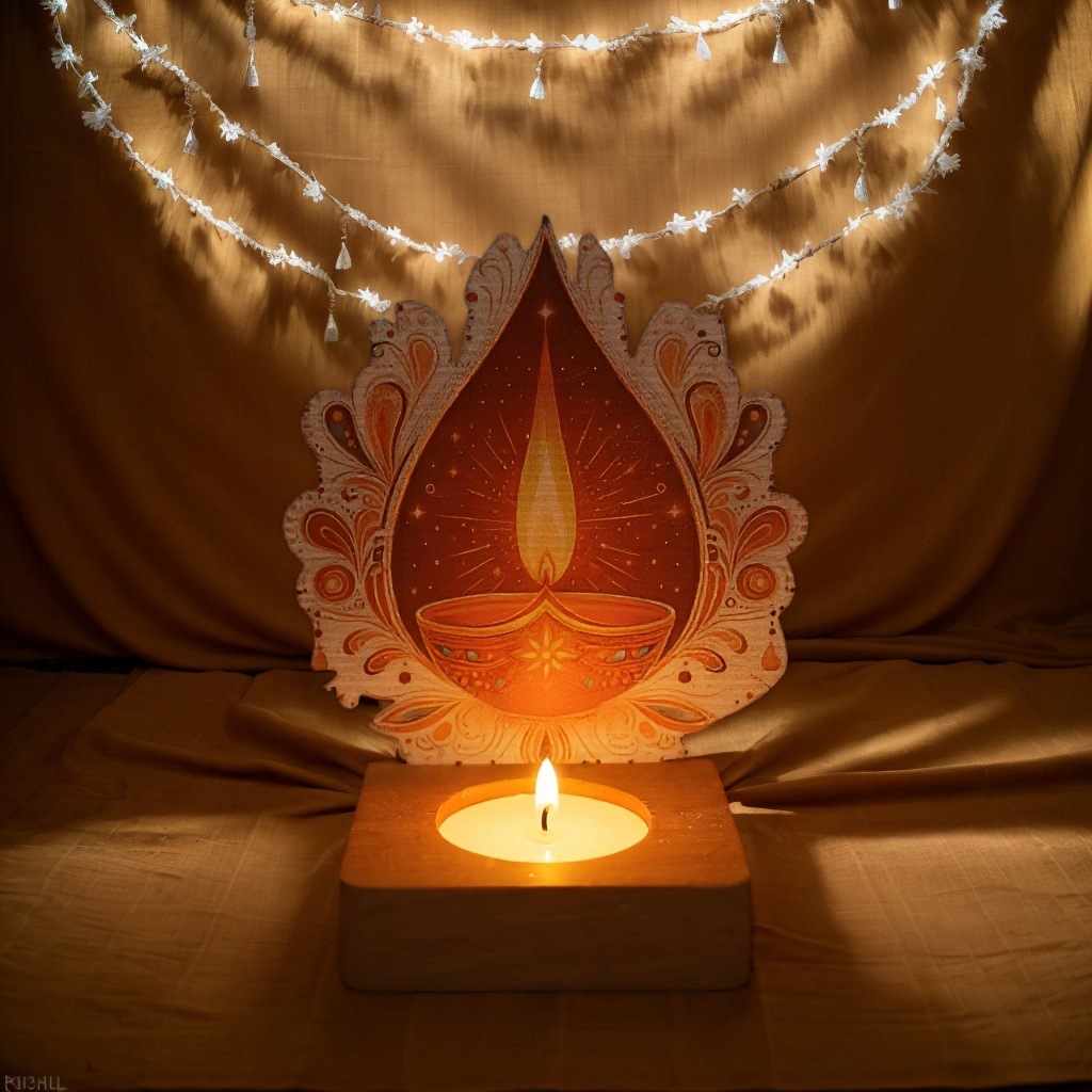 บรรยากาศเทศกาลไฟดิวาลีของโรงงา - Lighting Decor For Diwali บทวิจารณ์และราคา