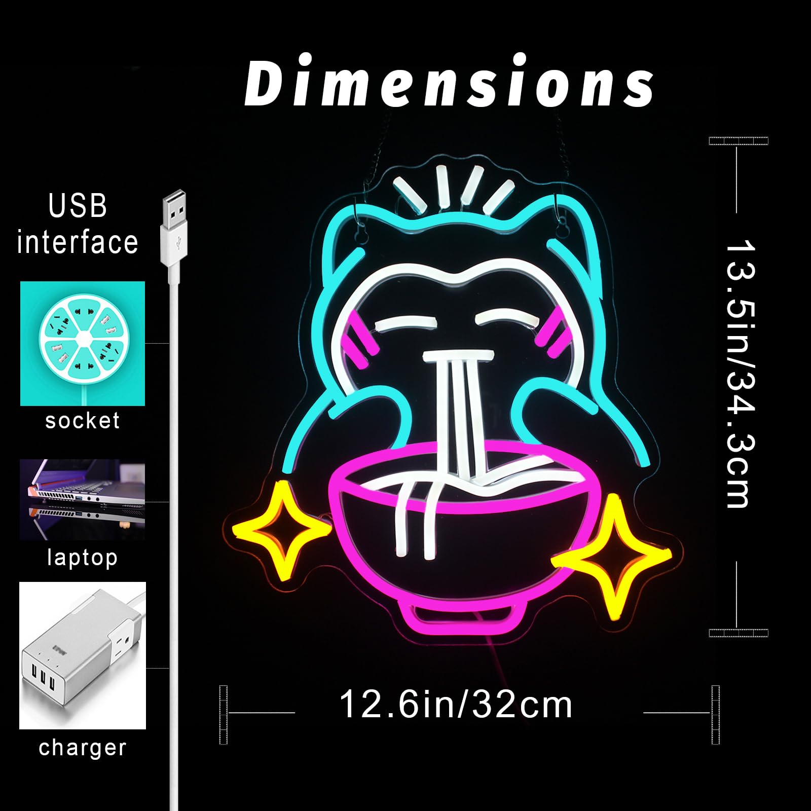 ไฟนีออนรูปหมีน่ารัก - ป้ายไฟนี - Restaurant Lighting Decoration บทวิจารณ์และราคา