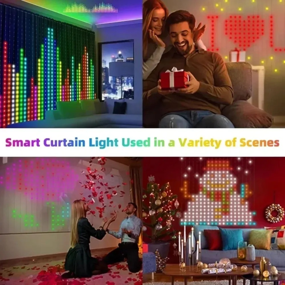 ไฟม่าน LED พิกเซลสำหรับภายนอกอ - Garden Lighting Decor บทวิจารณ์และราคา