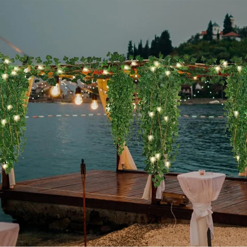 สีเขียว Ivy 210 ซม.ไฟ LED Stri - Lighting Decor For Diwali บทวิจารณ์และราคา