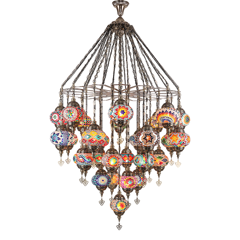 โคมไฟห้อยตกแต่งสไตล์ตุรกีแบบให - Restaurant Lighting Decoration บทวิจารณ์และราคา