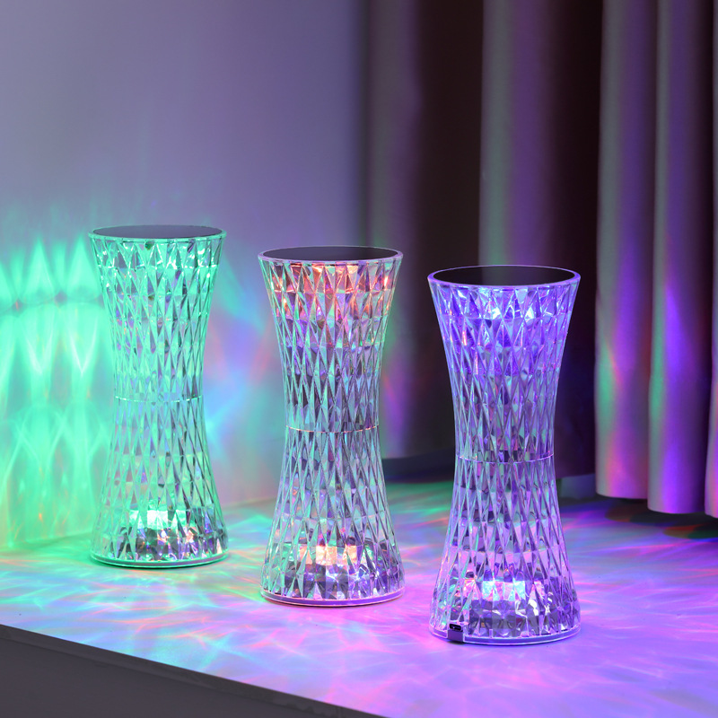 โคมไฟตั้งโต๊ะคริสตัลอะคริลิคตก - Decor Lighting Table Lamps บทวิจารณ์และราคา