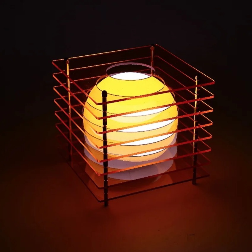 DIY อะคริลิคพันชั้นโคมไฟโคมไฟด - Lighting Decor Home บทวิจารณ์และราคา