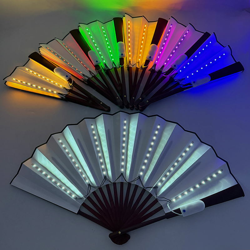 พัดมือพับได้ขนาด 13 นิ้ว ไฟ LE - Decor Lighting Fans บทวิจารณ์และราคา