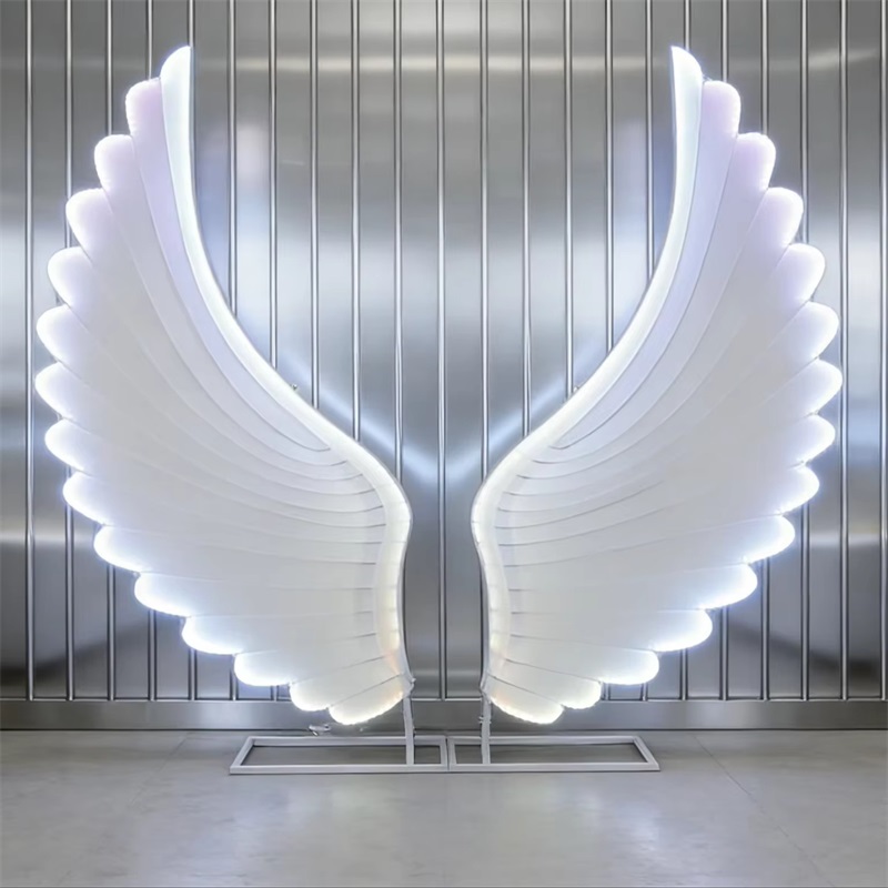 ปีกนางฟ้าเรืองแสง ไฟ LED สีสัน - Lighting Decor Wedding บทวิจารณ์และราคา
