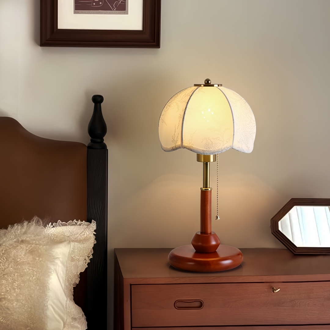 โคมไฟตั้งโต๊ะทรงโดมแบบวินเทจ ส - Lighting Decor Home บทวิจารณ์และราคา