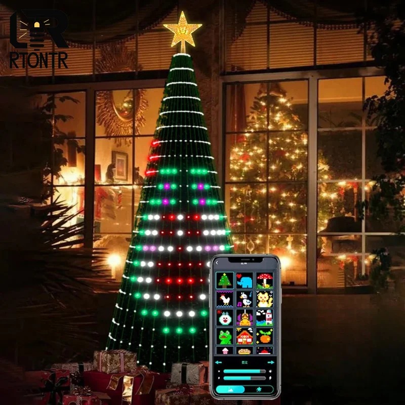 ไฟประดับต้นคริสต์มาสรูปดาว RGB - Lighting Decor Home บทวิจารณ์และราคา