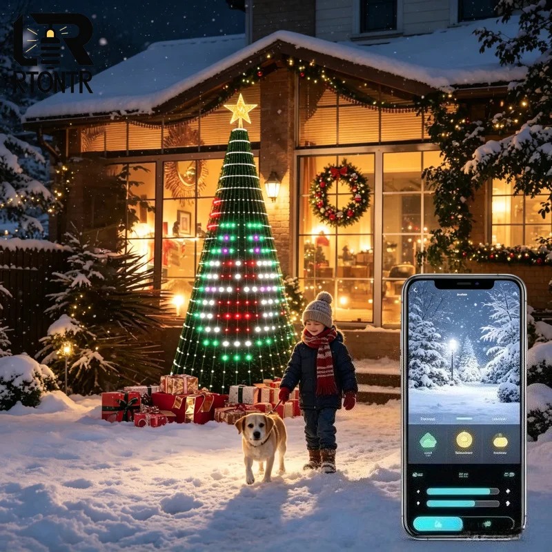 ไฟประดับต้นคริสต์มาสรูปดาว RGB - Lighting Decor Home บทวิจารณ์และราคา