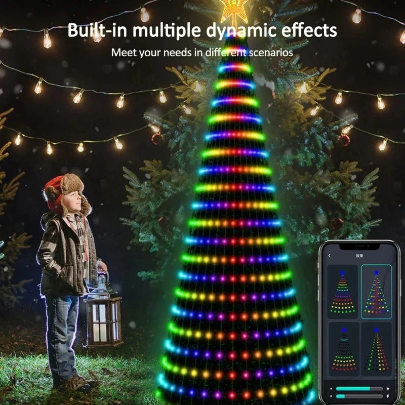 ไฟประดับต้นคริสต์มาสรูปดาว RGB - Lighting Decor Home บทวิจารณ์และราคา