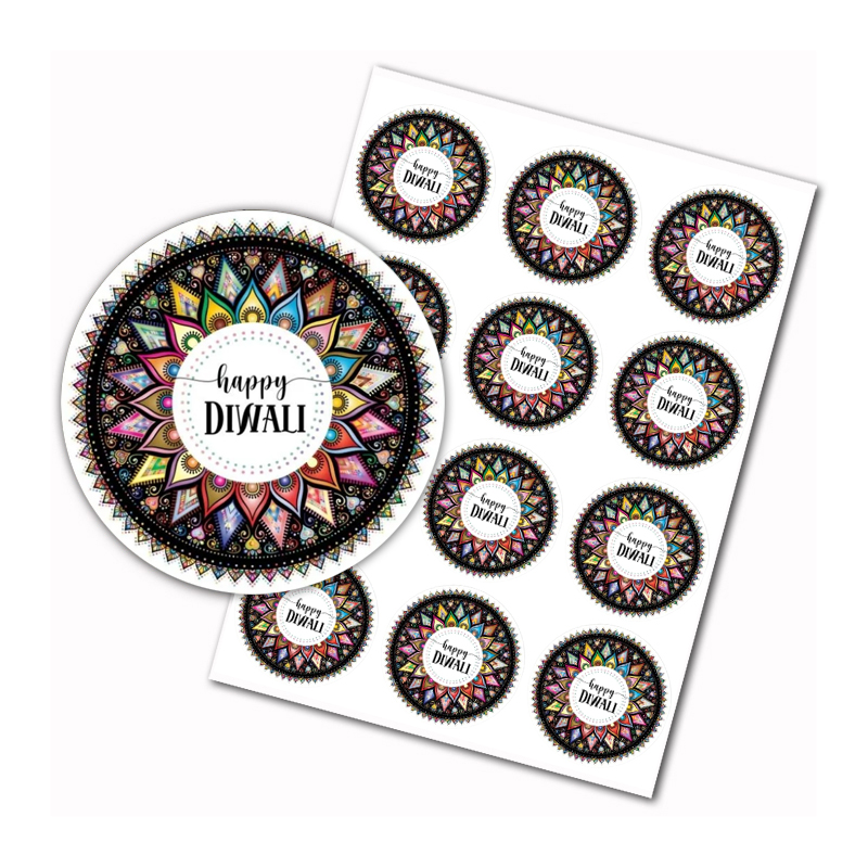 สติกเกอร์ Diwali มีความสุขเทศก - Lighting Decor For Diwali บทวิจารณ์และราคา