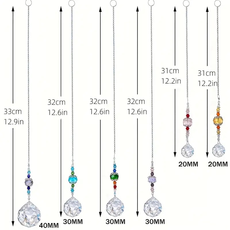 3/6 pcs แขวนปริซึมคริสตัล Sun  - Lighting Jockey บทวิจารณ์และราคา