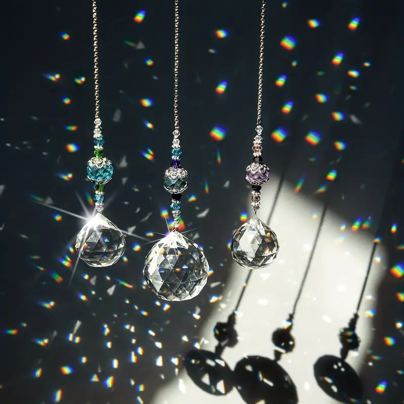 3/6 pcs แขวนปริซึมคริสตัล Sun  - Lighting Jockey บทวิจารณ์และราคา