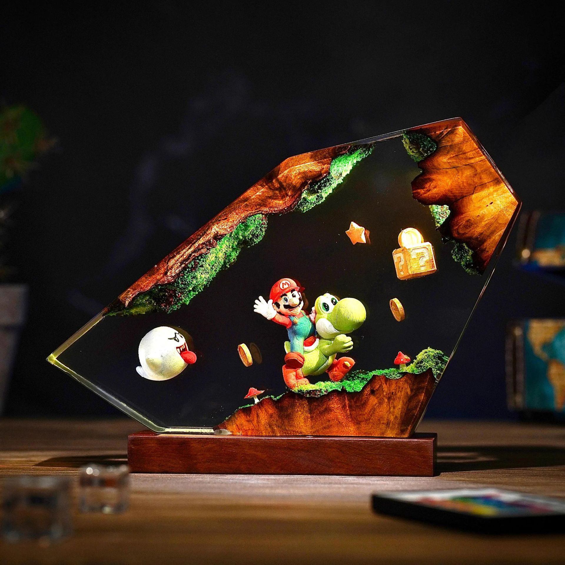 โคมไฟเรซิ่นรูปการ์ตูนอนิเมะ หล - Lighting Decor Items บทวิจารณ์และราคา