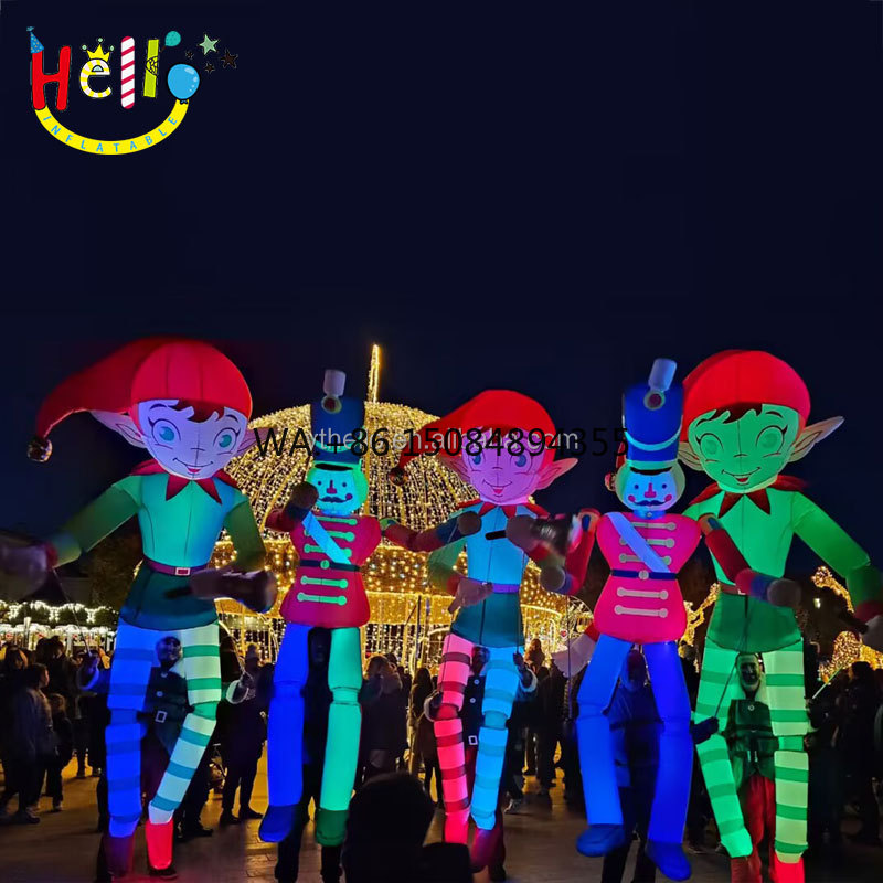 ตุ๊กตาเอลฟ์เป่าลมขนาดใหญ่ประดั - Decor Lighting The Parade บทวิจารณ์และราคา