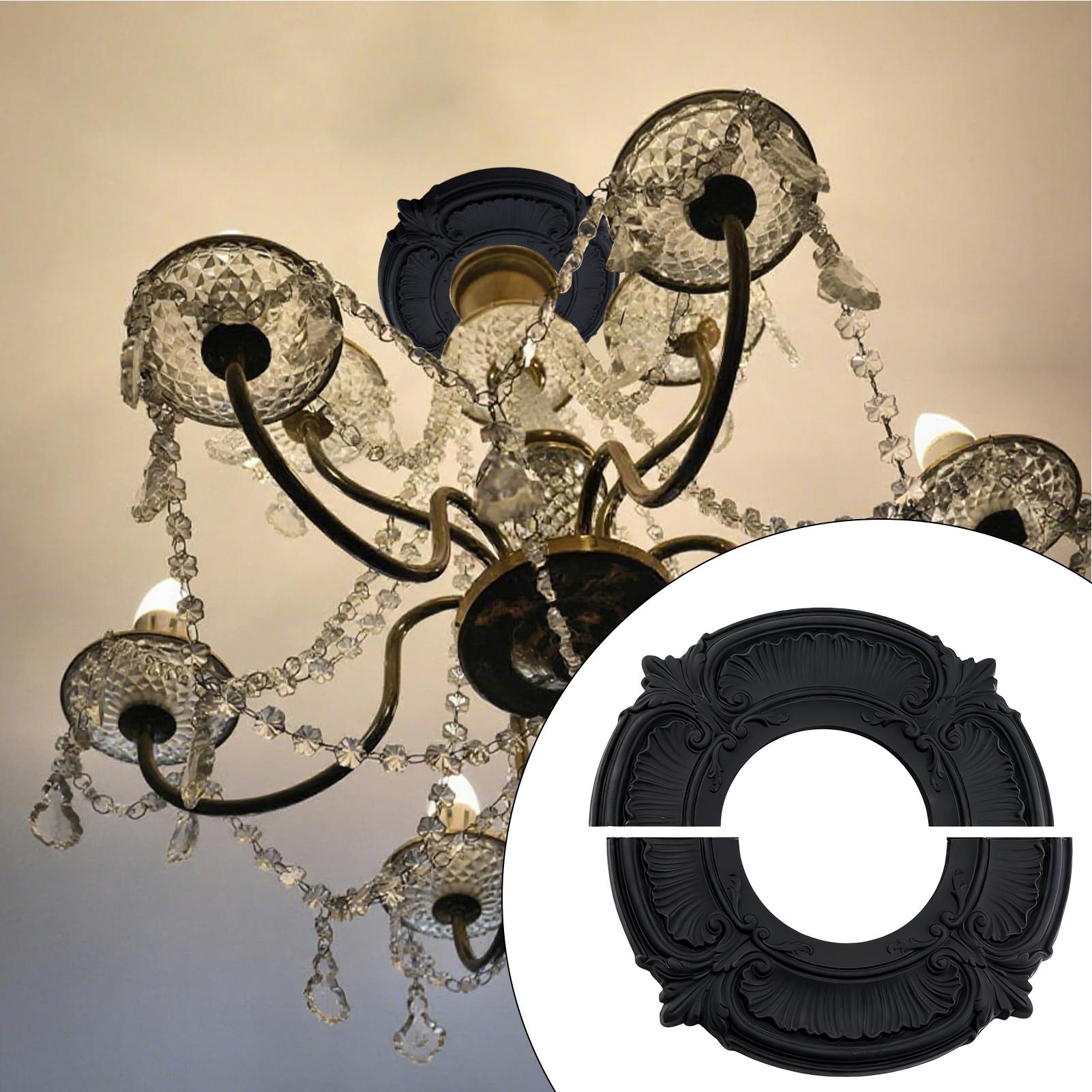 แผงครอบตกแต่งพัดลมเพดานสีดำลาย - Decor Lighting Fans บทวิจารณ์และราคา