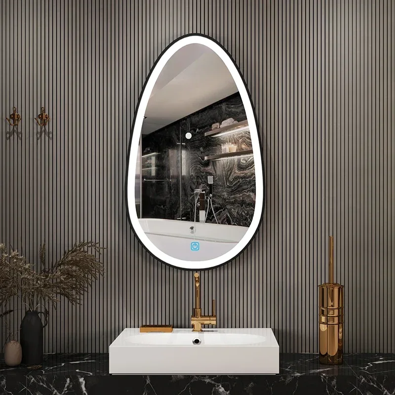 กระจกติดผนังแบบไม่สมมาตร กระจก - Decor Lighting The Parade บทวิจารณ์และราคา