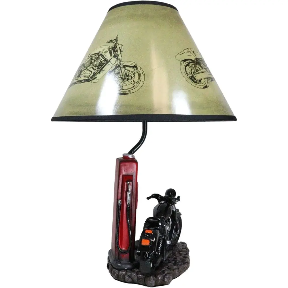 โคมไฟตั้งโต๊ะรูปปั๊มน้ำมันรถมอ - Lighting Decor Home บทวิจารณ์และราคา