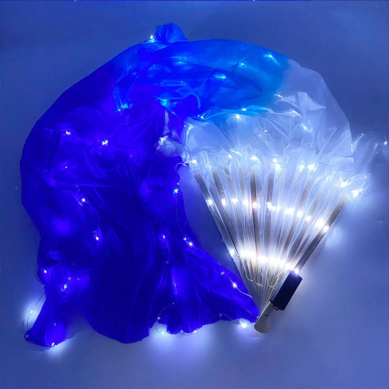 พัดเต้นระบำหน้าท้อง LED 1 ชิ้น - Decor Lighting Fans บทวิจารณ์และราคา