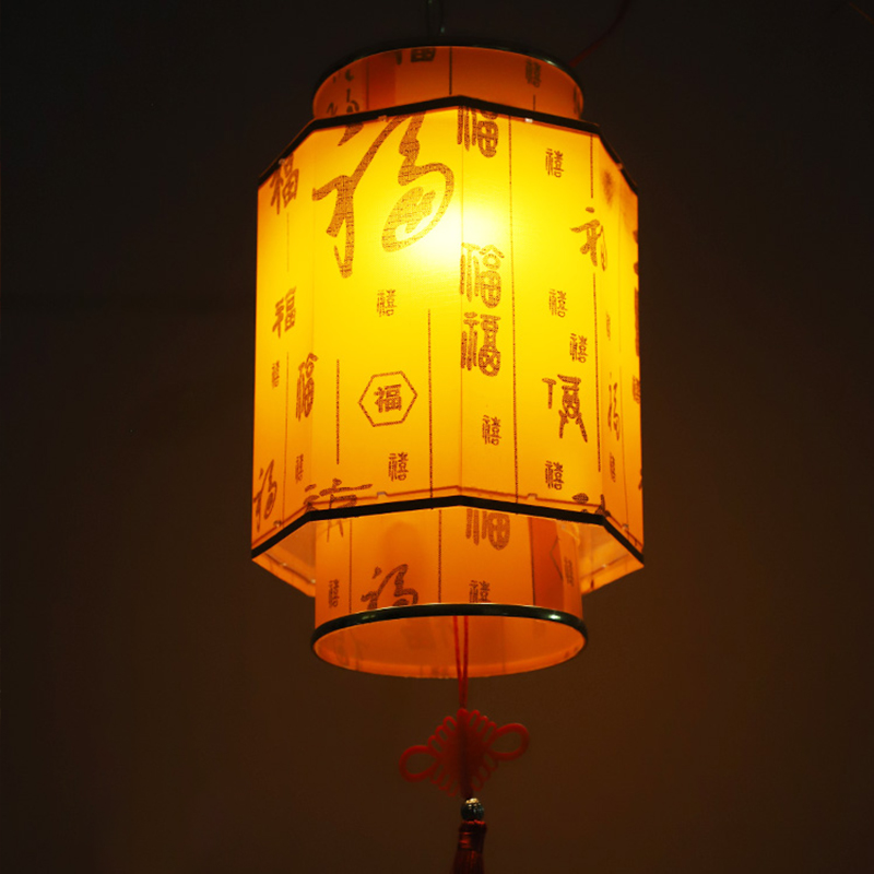 โคมไฟระย้าสีแดงโคมไฟตกแต่งเทศก - Restaurant Lighting Decoration บทวิจารณ์และราคา