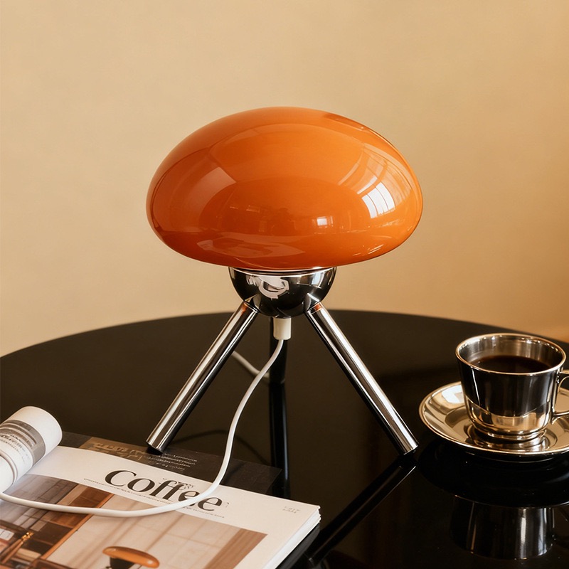 โคมไฟตั้งโต๊ะทรงเห็ดแก้วสไตล์  - Decor Lighting Table Lamps บทวิจารณ์และราคา