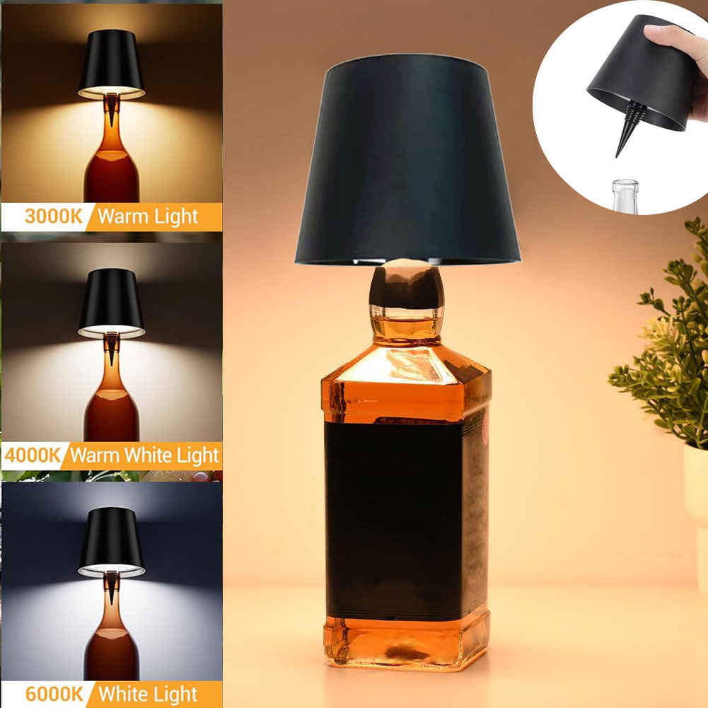 โคมไฟ LED รูปขวดไวน์ โคมไฟตกแต - Colour Changing Bulb บทวิจารณ์และราคา