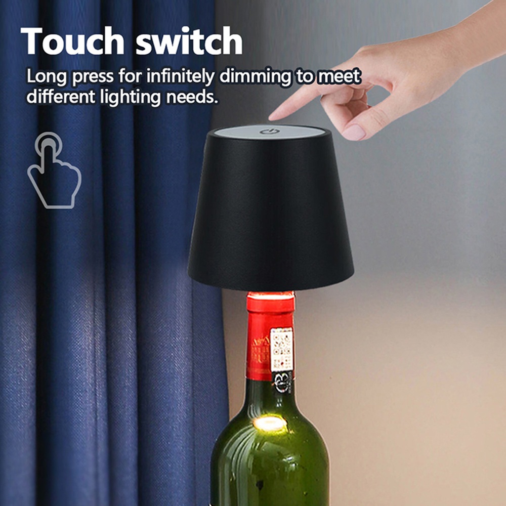 โคมไฟขวดไวน์ LED ไร้สาย 3 สี ป - Colour Changing Bulb บทวิจารณ์และราคา